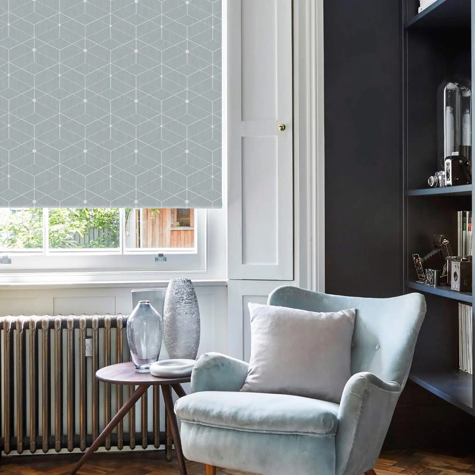 Illusion Pebble Electric Roller Blind