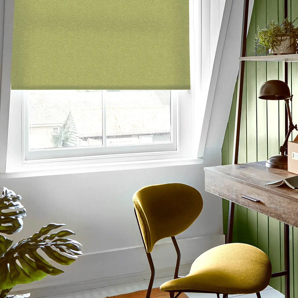 Amsterdam Sage Electric Roller Blind