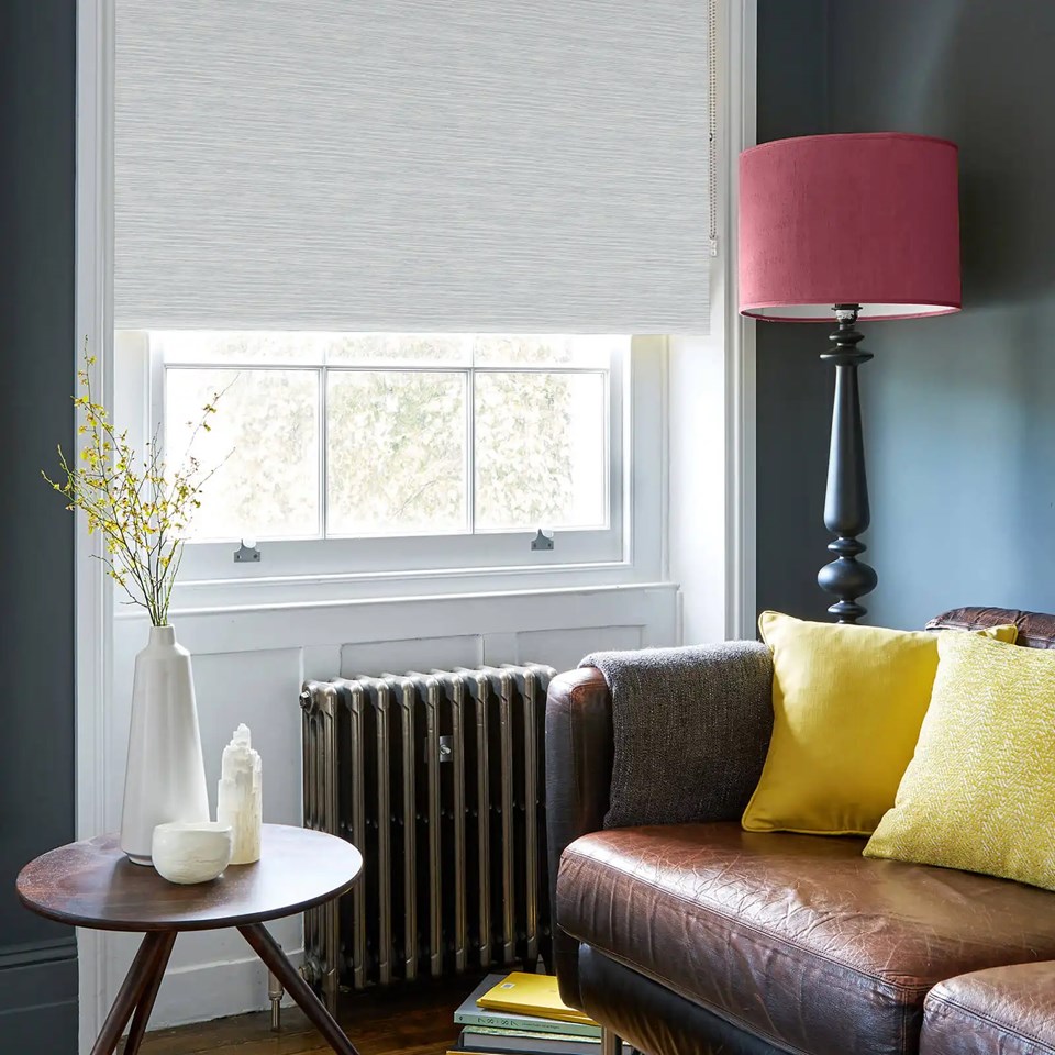 Paris Grey Electric Roller Blind