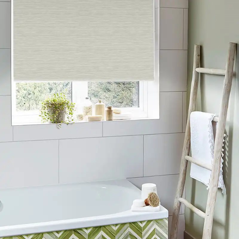 Paris Moss Green Electric Roller Blind