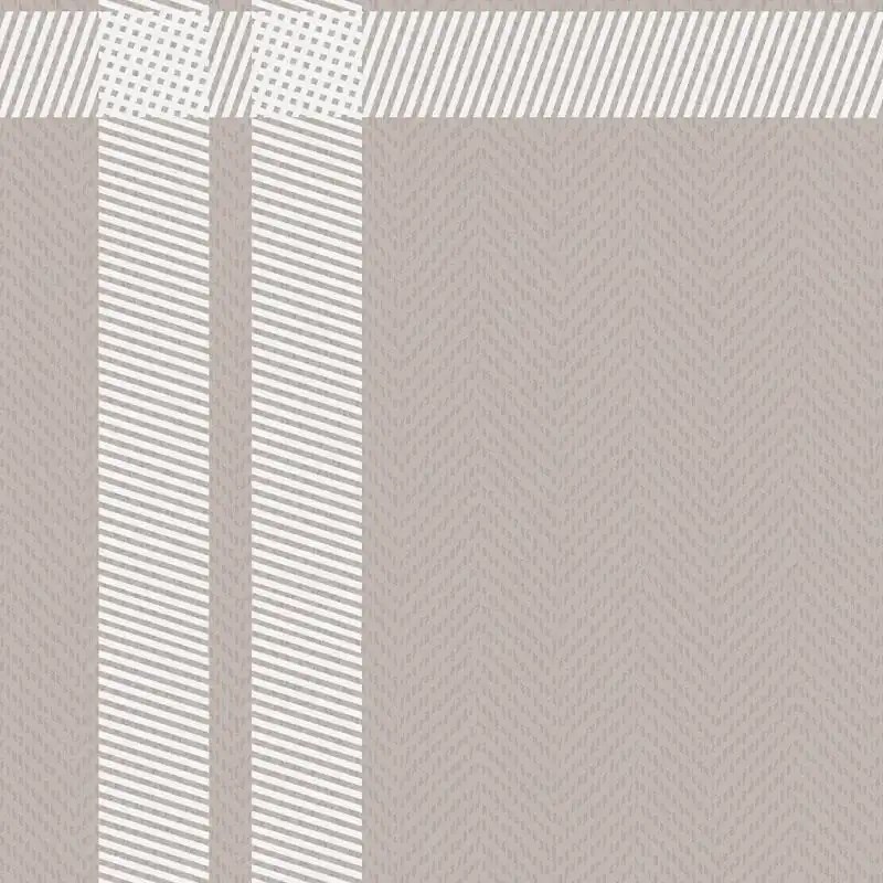 Herringbone Check Taupe Electric Roller Blind