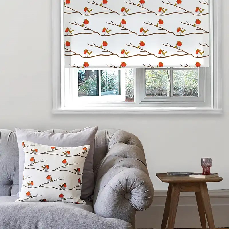 Robin Electric Roller Blind by Lorna Syson