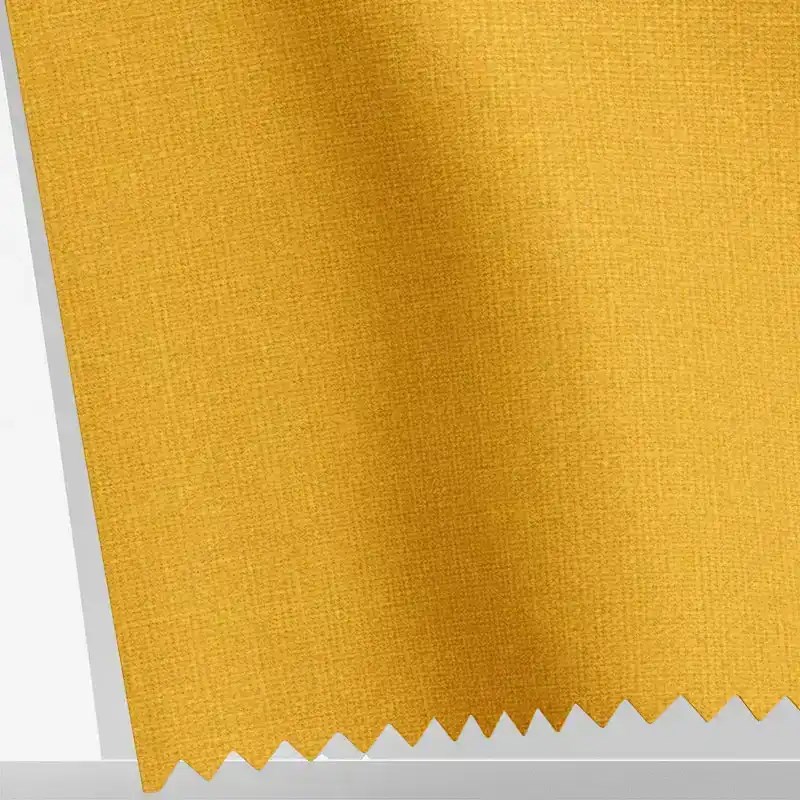 Buttercup Yellow Blackout Electric Roller Blind