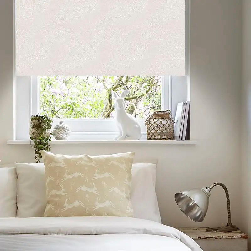 Cascade Cream Electric Roller Blind