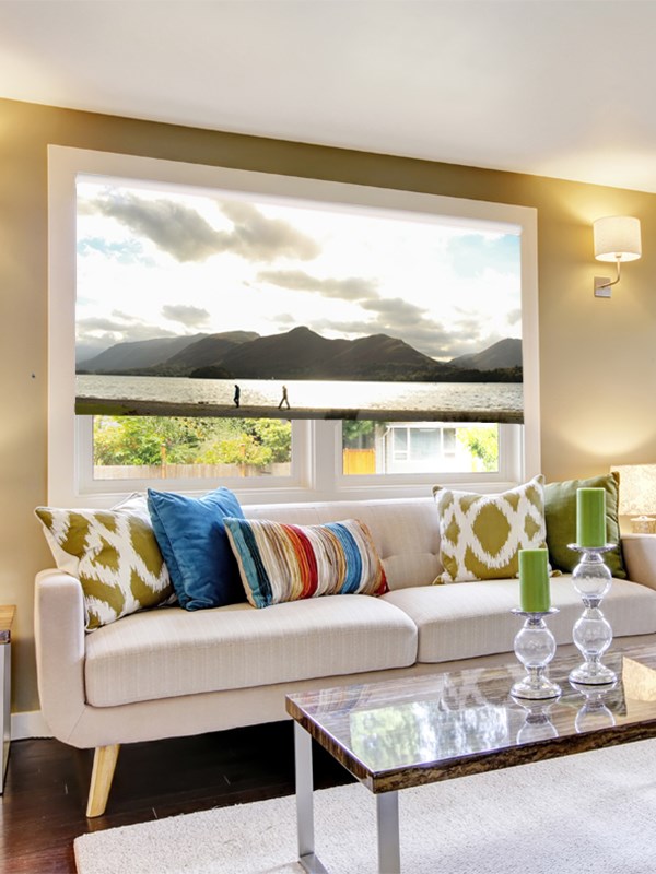 Electric Photo Roller Blinds - Upload Your Own Photo