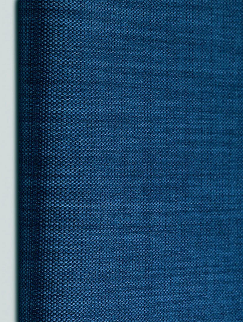 Linen Navy Blue Blackout Electric Roller Blind