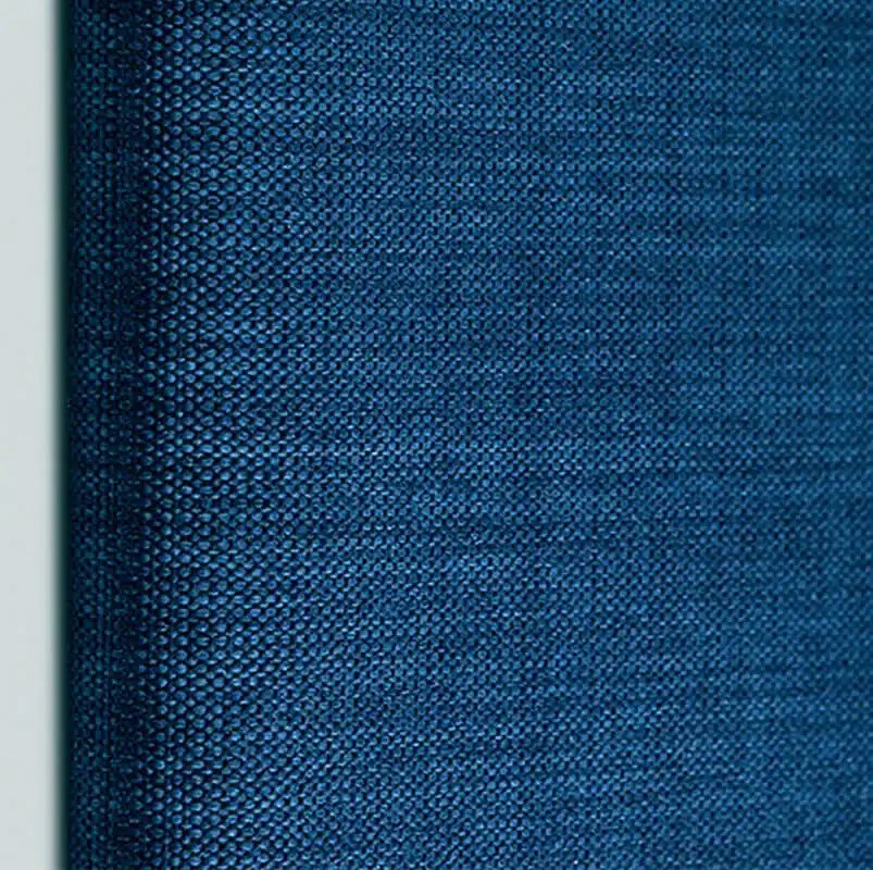 Linen Navy Blue Blackout Electric Roller Blind