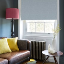 Amsterdam Grey Blue Electric Roller Blind