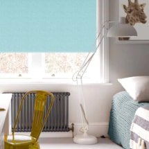 Amsterdam Sea Blue Electric Roller Blind