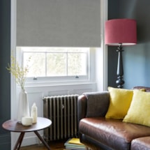 Melbourne Slate Grey Electric Roller Blind