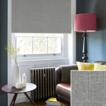 Melbourne Stone Grey Electric Roller Blind