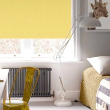 New York Light Yellow Electric Roller Blind