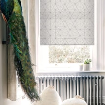 Apex Mono Geometric Electric Roller Blind