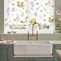 In the Garden Electric Roller Blind