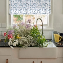 Bluebell Electric Roller Blind by Lorna Syson