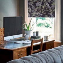 Buds and Butterflies Electric Roller Blind by Lorna Syson