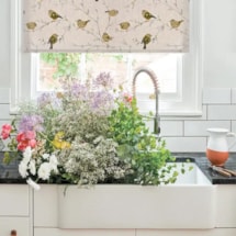 Goldcrest Electric Roller Blind by Lorna Syson