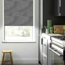 Cascade Metal Grey Electric Roller Blind