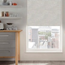 Cascade Warm Grey Electric Roller Blind