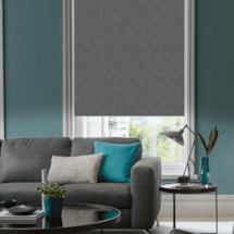 Ripple Dark Grey Electric Roller Blind