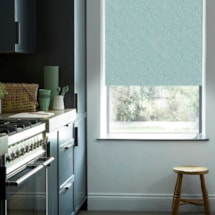 Ripple Sea Blue Electric Roller Blind