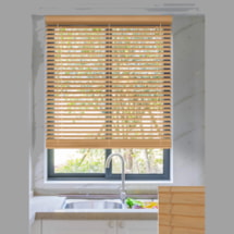 Chalet 50mm Wooden Electric Venetian Blind