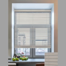 Chinchilla 50mm Wooden Electric Venetian Blind