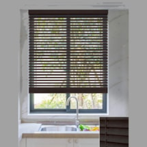 Gatsby 50mm Wooden Electric Venetian Blind