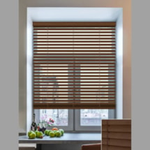 Pelt 50mm Wooden Electric Venetian Blind