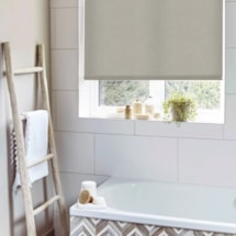 Melbourne Taupe No Drill Electric Roller Blind