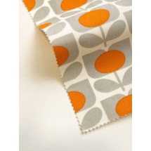 Orla Kiely Ditsy Cyclamen Orange Electric Roman Blind