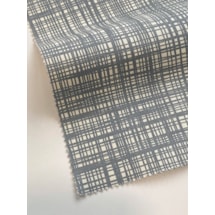 Orla Kiely Scribble Cool Grey Electric Roman Blind