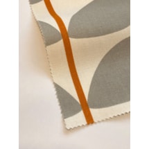 Orla Kiely Two Colour Stem Warm Grey Electric Roman Blind