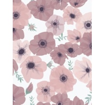 Posy Blush Electric Roller Blind by Lorna Syson