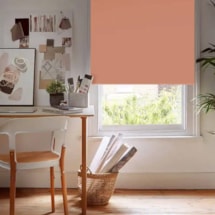 Amphora Terracotta Premium Blackout Electric Roller Blind