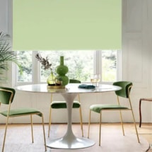 Pale Pistachio Premium Blackout Electric Roller Blind