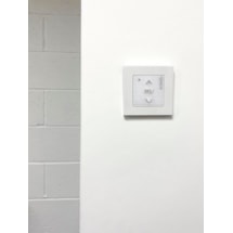 Single Channel Smoove 1 RTS White Wall Switch