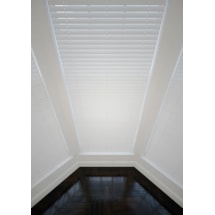 White 50mm Wooden Electric Venetian Blind