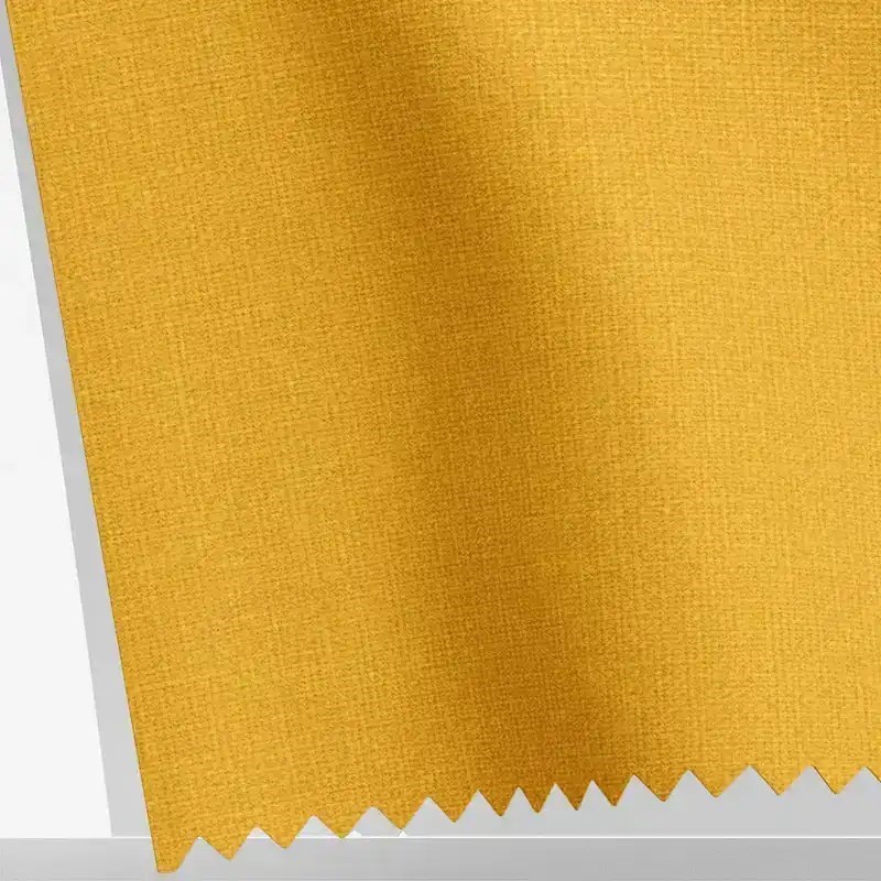 Buttercup Yellow Blackout No Drill Electric Roller Blind