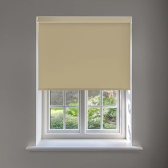 Hemp Seed Blackout No Drill Electric Roller Blind