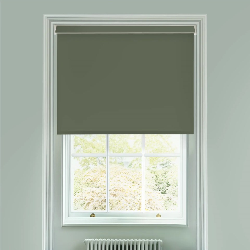 Allotment Green Premium Daylight Electric Roller Blind