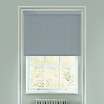 Amsterdam Grey Blue Electric Roller Blind