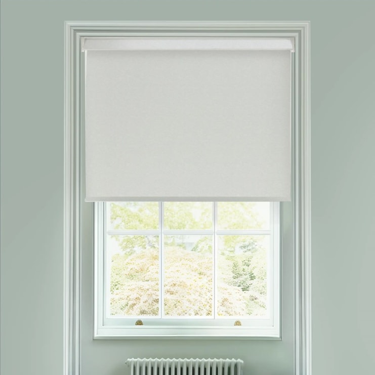 Amsterdam Light Grey Electric Roller Blind