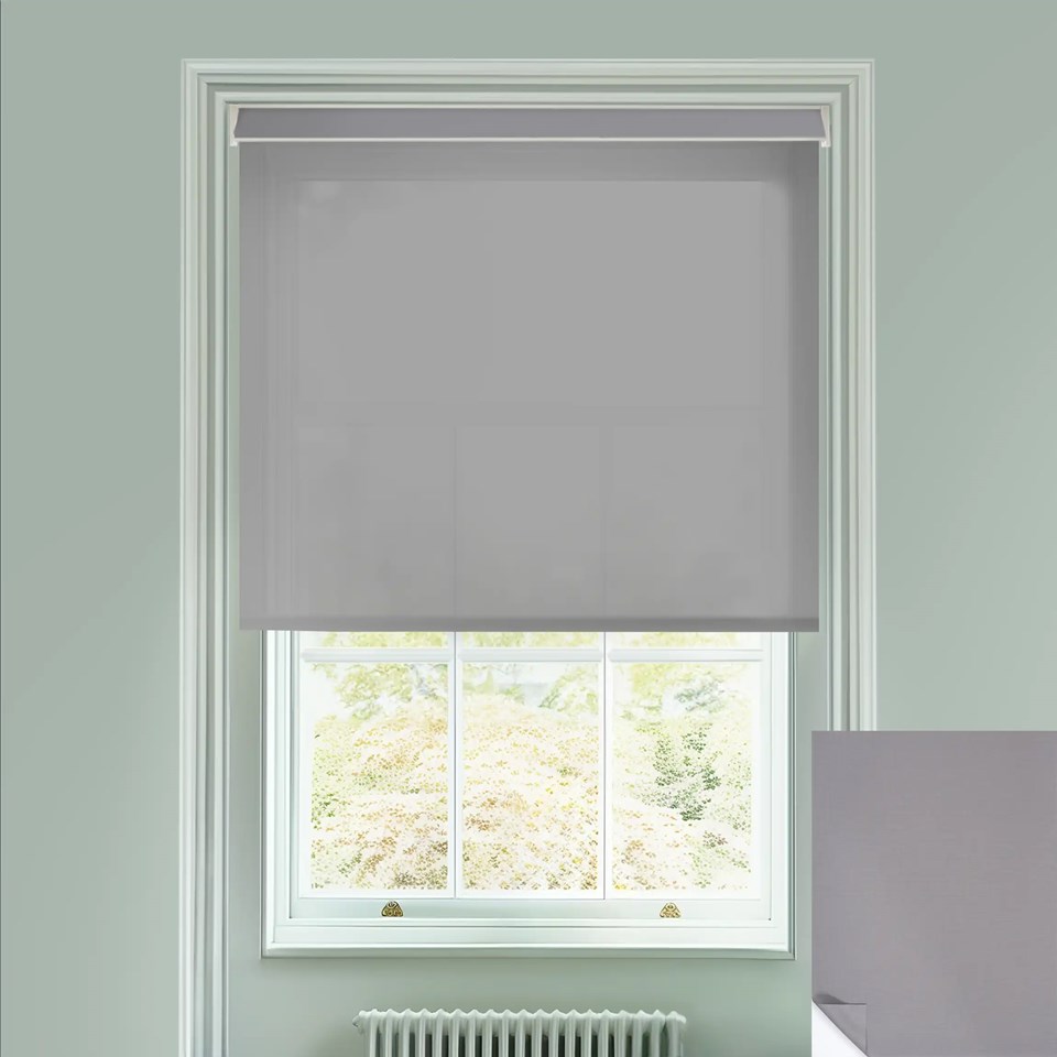 Anthracite 3% Sunscreen Electric Roller Blind