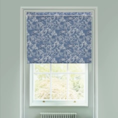 Arla Blue Electric Roller Blind by Lorna Syson