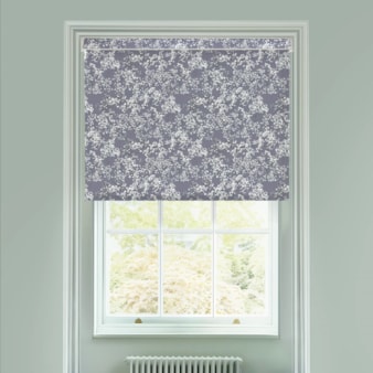 Arla Grey Electric Roller Blind by Lorna Syson