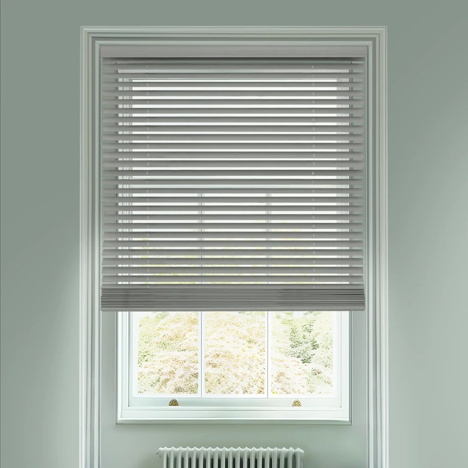 Armadillo 50mm Wooden Electric Venetian Blind