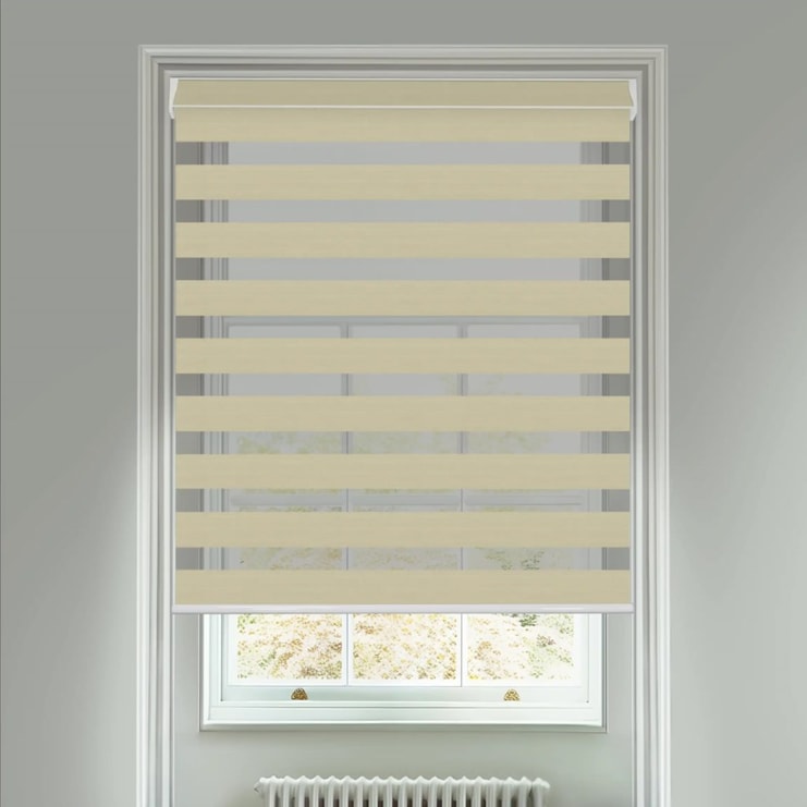 Piazza Beige Electric Vision Day and Night Blind