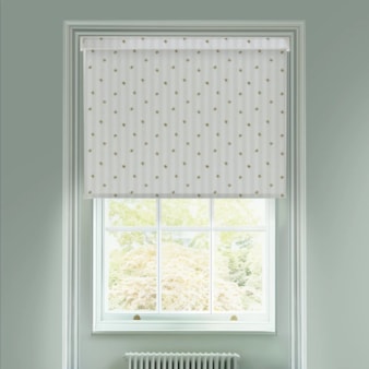 Beekeeper Stripe Electric Roller Blind