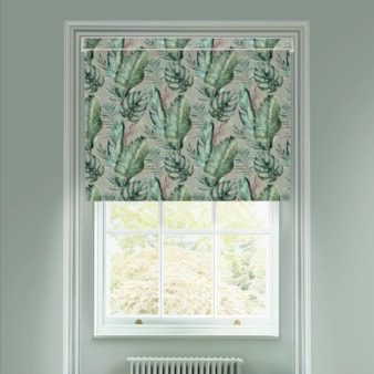 Botanica Moonlight Floral Electric Roller Blind